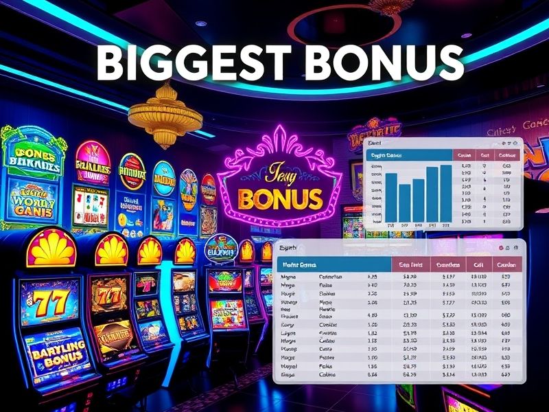 Discover the biggest bonus online casinos for 2024. Compare top welcome offers, no-deposit promotions, and expert-recommended platforms for maximizing your wins.